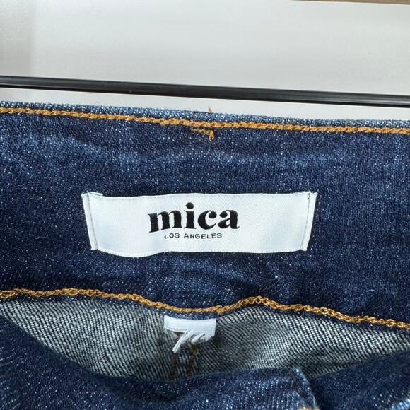 Boutique Mica High Rise Wide Leg Cropped Jeans Dark Wash Women’s 16W Approx - Picture 3 of 7